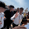 #Deportes | Así fue la llegada de Ronaldinho al estadio de New Jersey para presenciar la final del Mundial 2026 entre España y Argentina