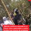 #ServicioInformativo | Ejército confirma asonada en el Cauca: cinco capturados y cuatro heridos tras intento de arrebatar armamento a soldados.