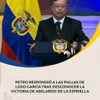 #20DeJulioCaracolRadio | Durante su discurso en el Senado, el presidente Petro respondió a las pullas de Lidio García tras desconocer la victoria de Abelardo de la Espriella.