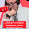#6AMW | El general en retiro Jorge Eduardo Mora López, quien fue anunciado como el ministro de Defensa para el gobierno de Abelardo de la Espriella, estuvo en 6AM W, con Julio Sánchez Cristo, para hablar sobre temas de seguridad y las medidas que adoptarán, anunciando que se debe “reestructurar el decreto” que restringe el porte de armas en Colombia.