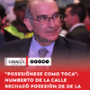 #Actualidad | El exjefe negociador del proceso de paz con las extintas FARC y exsenador, Humberto de la Calle, cuestionó la intención del presidente electo, Abelardo de la Espriella, de posesionarse en una guarnición militar.