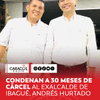 Este jueves 30 de julio el Juzgado Octavo Penal del Circuito anunció una condena de 30 meses, es decir, dos años y seis meses de prisión, en contra del exalcalde de Ibagué, Andrés Fabián Hurtado, por el delito de peculado por uso.