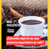 El café sigue siendo uno de los productos más reconocidos de Colombia, pero las condiciones del mercado, la producción y los precios han cambiado con el paso de los años.