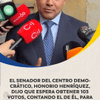 #20DeJulioCaracolRadio | El senador del Centro Democrático, Honorio Henríquez, dijo que espera obtener 103 votos, contando el de él, para presidir el Senado.
