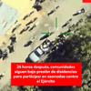  24 horas después, comunidades siguen bajo presión de disidencias para participar en asonadas contra el Ejército.