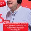 #6AMW | Mauricio Gómez Amín, designado ministro de Comercio para el gobierno de Abelardo de la Espriella, pasó por los micrófonos de 6AM W, con Julio Sánchez Cristo, y reveló que una de sus primeras medidas para cuando sea ministro en propiedad será el impulsar obras turísticas por más de 300.000 millones de pesos en Barranquilla.