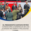 #20DeJulioCaracolRadio | El presidente Gustavo Petro condecora a generales de las Fuerzas Militares y Policía Nacional, en medio del inicio del desfile por la Independencia de Colombia.