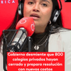 #6AMW | El Ministerio de Educación le salió al paso de las versiones que hablan del cierre de 800 colegios privados en Colombia y aseguró que esa cifra no corresponde a la realidad.
