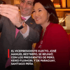 #EnRedes | El vicepresidente electo, José Manuel Restrepo, se reunió con los presidentes de Perú, Keiko Fujimori, y de Paraguay, Santiago Peña.