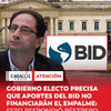 #ATENCIÓN | Tras la exclusiva de Caracol Radio, el vicepresidente electo José Manuel Restrepo precisó que el BID aportará $63 millones de dólares para la estructuración de proyectos y el fortalecimiento estatal.