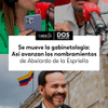 #DosPuntos | Faltando pocas semanas para la posesión de Abelardo de la Espriella como presidente de la República, la cual está prevista para el próximo 7 de agosto, ya han comenzado a conocerse los nombres de quienes integrarán su gabinete ministerial.