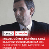 #ATENCIÓN | Miguel Gómez Martínez le confirmó a Caracol Radio que será el ministro de Hacienda del gobierno de Abelardo de La Espriella.