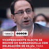 Este miércoles 29 de julio, el vicepresidente electo, José Manuel Restrepo, se reunió en Barranquilla con una delegación del Gobierno de Estados Unidos para avanzar en la identificación de proyectos estratégicos que podrán recibir respaldo financiero y técnico de ese país.