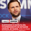 Un agente del Servicio Secreto que formaba parte del equipo de seguridad del vicepresidente de Estados Unidos, JD Vance, fue suspendido de empleo por presuntamente haber filtrado a la prensa información sobre sus viajes, reveló este jueves la cadena CNN.