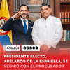 #Política | El presidente electo Abelardo de la Espriella sostuvo una una reunión este miércoles 15 de julio en Barranquilla con el procurador Gregorio Eljach Pacheco.
