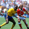 #Deportes | El único antecedente entre las selecciones de Colombia y Suiza en Copas del Mundo data de 1994.