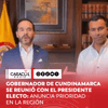 #Política | En Barranquilla, el presidente electo Abelardo de la Espriella recibió al gobernador de Cundinamarca, Jorge Emilio Rey, para establecer una hoja de ruta que permita trabajar por la región.