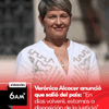 #ATENCIÓN | A pocas horas del cambio de mando presidencial, la primera dama Verónica Alcocer anunció que salió del país por compromisos personales.