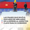 #PosesiónPresidencial | Abelardo de la Espriella dio su primer discurso oficial como presidente de la República luego de que se juramentara ante el Congreso en la Arena de la Universidad Santiago de Cali.