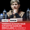 A través de una carta enviada a la fiscal Luz Adriana Camargo, Verónica Alcocer aseguró que no son ciertas las afirmaciones que la involucran en supuestos manejos irregulares de dinero e influencia en entidades.