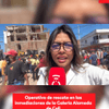 #ServicioInformativo | Panorama en horas de la tarde de este lunes, 10 de agosto, durante el operativo de rescate en las mediaciones de la Galería Alameda de Cali.
