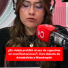 #6AMW | Fue radicado en el Congreso un proyecto de ley que busca penalizar el uso de capuchas durante manifestaciones sociales.