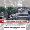 #NoticieroDelMediodía | Tras el terremoto de este lunes, 10 de agosto, el Hospital Isabel Díaz Duarte Cancino en Cali sufrió daños en su infraestructura, específicamente la caída de parte de la fachada en un área de hospitalización.