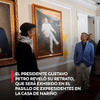#EnRedes | El presidente Gustavo Petro reveló su retrato, que será exhibido en el pasillo de expresidentes en la Casa de Nariño.
