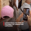 #EnRedes | Luego de hacerse viral con una foto donde tocaba la bandera colombiana, se confirmó que el reciente campeón del mundo con España, Lamine Yamal, está en territorio colombiano; más exactamente en Cartagena.