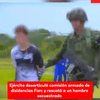  Ejército desarticuló comisión armada de disidencias Farc y rescató a un hombre secuestrado.