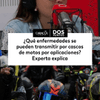#DosPuntos | ¿Qué enfermedades se pueden transmitir por cascos de motos por aplicaciones?