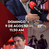 #LosProtagonistas | ¡Este domingo, 9 de agosto, una conversación imperdible con Gustavo Gómez!