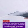 #ATENCIÓN | El ministro de Defensa, Pedro Sánchez, en Caracol Radio advirtió al nuevo gobierno que el contrato de los aviones Gripen “no se puede reversar”.