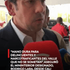 #EnRedes | “Mano dura para delincuentes y narcotraficantes del Valle que no se sometan”, aseguró el MinInterior designado, Rodrigo Lara, desde Cali.
