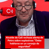 #6AMW | El alcalde de Cali, Alejandro Eder, pasó por los micrófonos de 6AM W de Caracol Radio y respondió a las declaraciones del presidente Gustavo Petro, quien aseguró que existen “decenas de toneladas de explosivos” en la capital del Valle del Cauca.