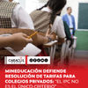 #Educación | n diálogo con Caracol Radio, Mauricio Katz, director de Cobertura y Equidad del Ministerio de Educación Nacional, respondió a las críticas de los colegios privados por la expedición anticipada de la resolución que fija los incrementos de matrículas y pensiones para 2027.