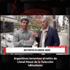 #DosPuntos | El profe Adrián Magnoli salió a las calles en Buenos Aires y habló con los ciudadanos sobre la noticia del retiro de Lionel Messi de la Selección Argentina: 