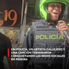 #EnRedes | El protagonista es el subintendente Jefferson Montaña Valencia, integrante de la Policía Comunitaria en Pereira, que se movilizaba en su motocicleta cuando se encontró con el artista interpretando una canción.