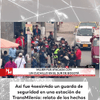 #NoticieroDelMediodía I Así fue 4sesin4do un guarda de seguridad en una estación de TransMilenio: relato de los hechos
