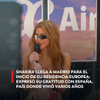 #EnRedes | Shakira llega a Madrid para el inicio de su residencia europea.