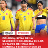 #Deportes La Selección Colombia Femenina Sub-20 perdió 3-0 ante Corea del Norte y se medirá a Polonia en los octavos de final del certamen.