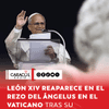 El papa León XIV reapareció este domingo en el rezo del ángelus desde la ventana de sus aposentos del Palacio Apostólico vaticano, donde regresó ayer sábado tras recibir el alta hospitalaria por la operación de un tumor canceroso en el pulmón.