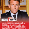 #Internacional | El presidente francés, Emmanuel Macron, responsabilizó este domingo a “extremistas de la extrema izquierda” de la violencia desatada el sábado en las protestas por el encarecimiento de la vida, mostró su apoyo a la policía y a los comerciantes y subrayó que quienes causaron daños en las protestas del sábado “tienen que pagar” .