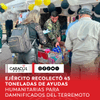 #Actualidad | La Décima Tercera Brigada del Ejército Nacional lideró en Bogotá y Cundinamarca una jornada de solidaridad que permitió recolectar 45 toneladas de ayudas humanitarias destinadas a las familias damnificadas por el terremoto que afectó al Eje Cafetero y la costa Pacífica colombiana.