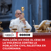 #Internacional | El papa León XIV reclamó este domingo el cese de la violencia contra la población civil palestina en Cisjordania e hizo un llamado a la comunidad internacional a progresar hacia la solución de dos estados para una paz justa y duradera.