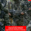  Cerca de 30.000 integrantes conforman grupos armados y organizaciones criminales en Colombia.