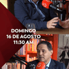 #LosProtagonistas | ¡Este domingo, 16 de agosto, una conversación imperdible con Gustavo Gómez!