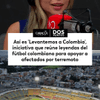 #DosPuntos | Así es 'Levantemos a Colombia', la iniciativa que reúne leyendas del fútbol colombiano en un partido en el Estadio El Campín para apoyar a los afectados por el terremoto.