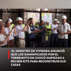 #EnRedes | El ministro de Vivienda, Jaime Andrés Beltrán, anunció que los damnificados en Chocó empiezan a recibir kits para reconstruir sus casas, que son adicionales a los subsidios de arriendo.