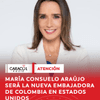 #Política | El presidente Abelardo de la Espriella confirmó que llegó el beneplácito de Estados Unidos para María Consuelo Araújo Castro, quien será la nueva embajadora de Colombia en Washington.